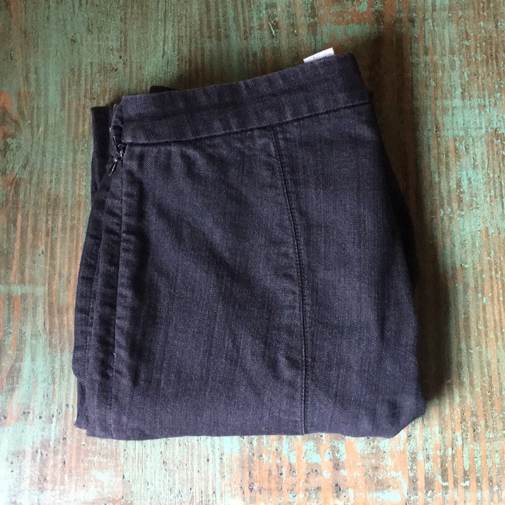 CHICOS Denim Pants Side ZIP